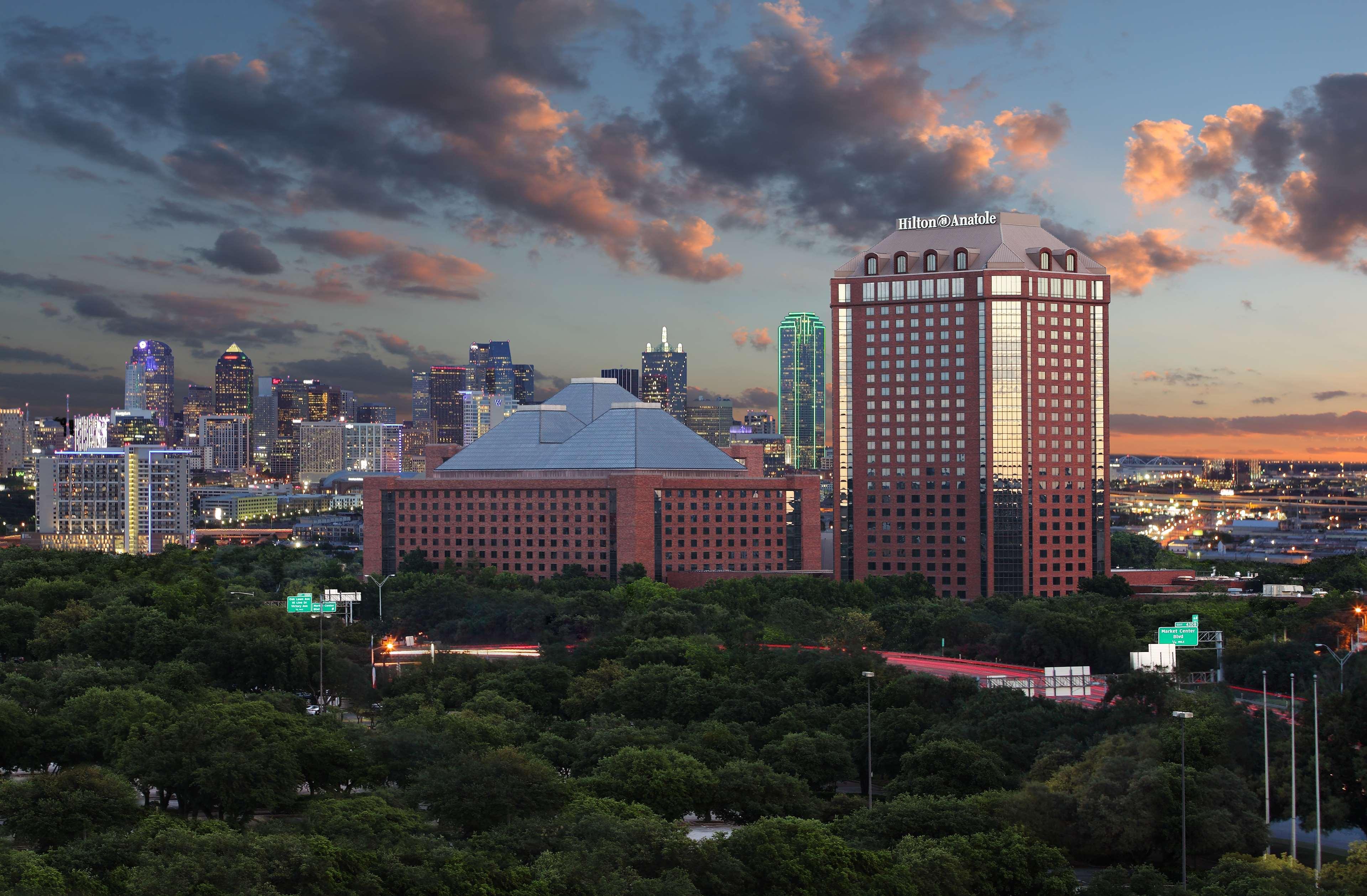 Hilton Anatole Hotell Dallas Exteriör bild